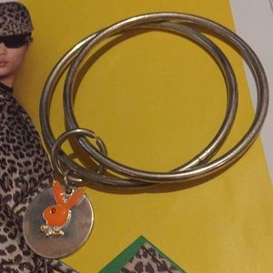 Official PlayBoy Bracelet bangle layered